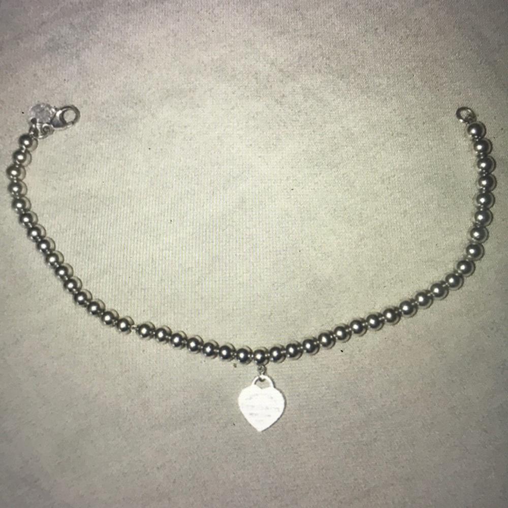Return to Tiffany bead bracelet